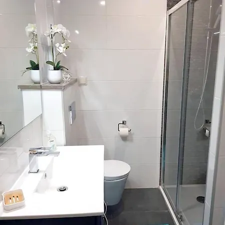 With One Bedroom In With Wonderful City View Furnished Balcony And Wifi * Quarteira